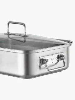 Roestvrijstalen braadpan Expertiso met interne schaalverdeling^RÖSLE New
