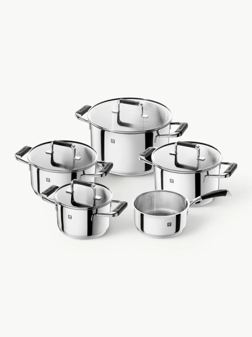 Roestvrijstalen kookpottenset Poletto, 5-delig^ZWILLING Discount