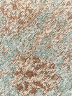 Rond chenille vloerkleed Rimini, handgeweven^Westwing Collection New