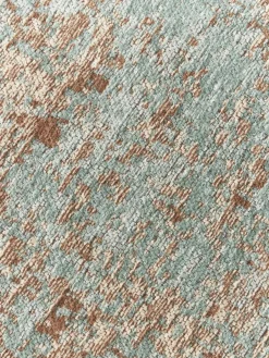 Rond chenille vloerkleed Rimini, handgeweven^Westwing Collection New