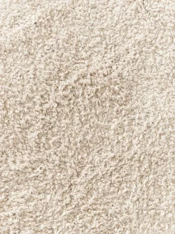 Rond katoenen vloerkleed Daya met franjes, handgetuft^Westwing Collection New