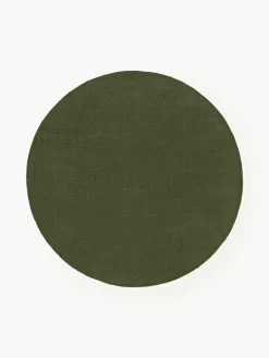 Rond katoenen vloerkleed Lora, handgeweven^Westwing Collection Outlet
