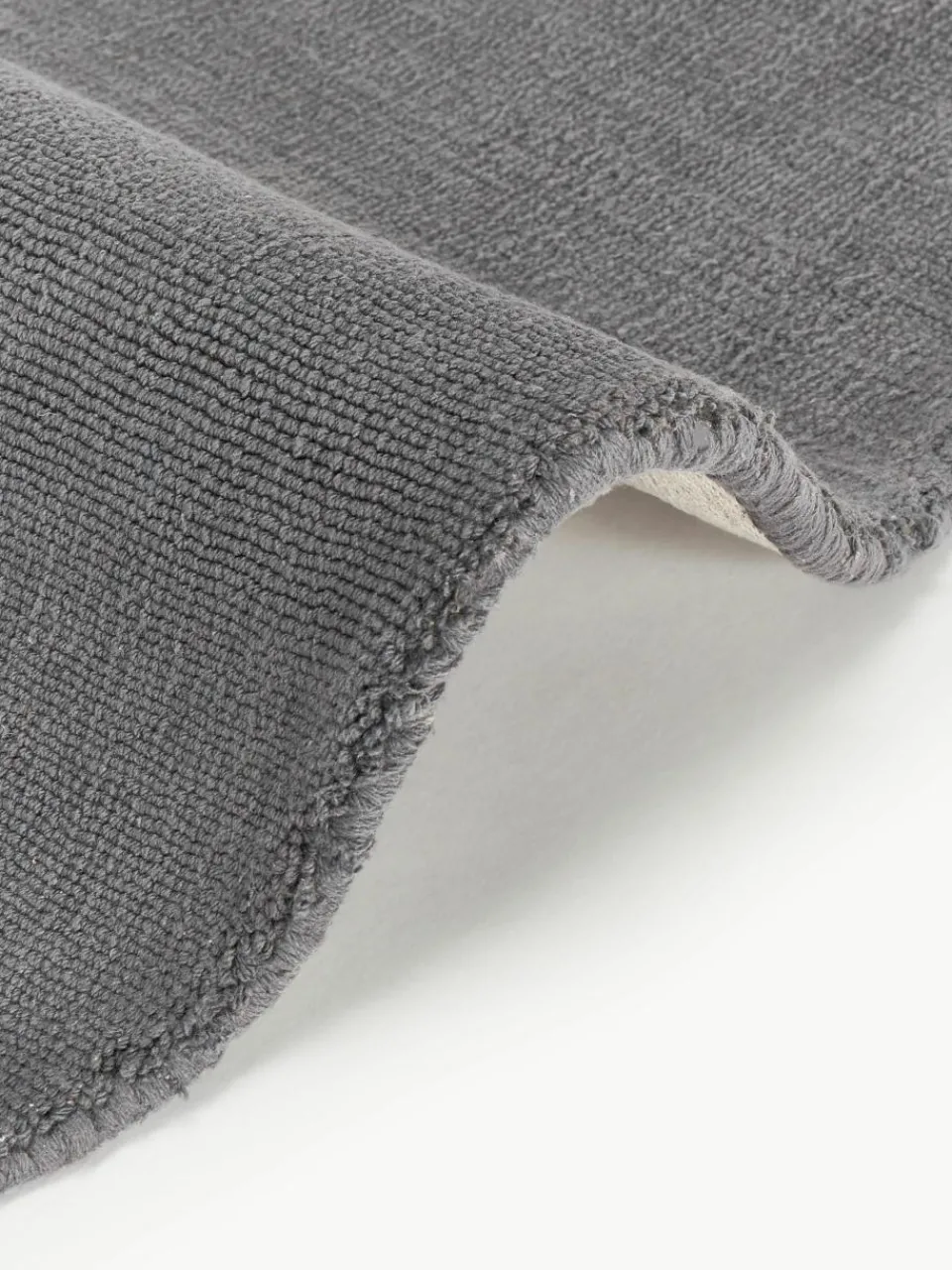 Rond katoenen vloerkleed Lora, handgeweven^Westwing Collection Outlet