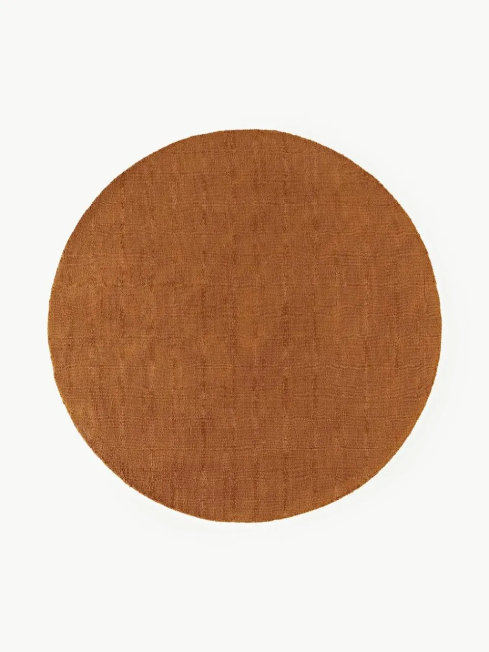 Rond katoenen vloerkleed Lora, handgeweven^Westwing Collection Clearance