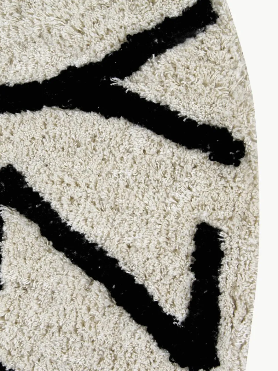 Rond kindervloerkleed ABC met lettermotief^Lorena Canals Fashion