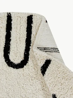 Rond kindervloerkleed ABC met lettermotief^Lorena Canals Fashion