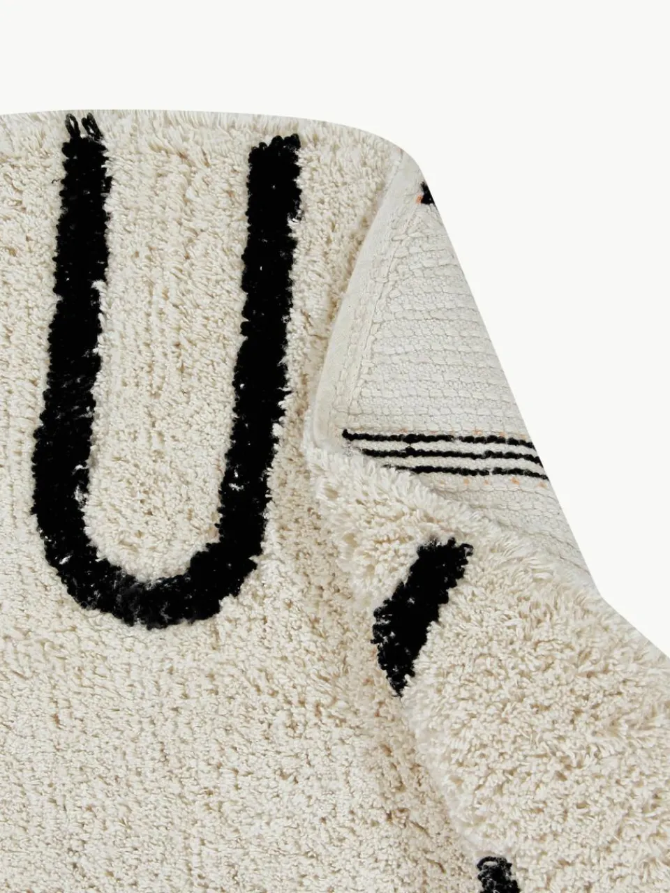 Rond kindervloerkleed ABC met lettermotief^Lorena Canals Fashion