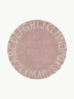 Rond kindervloerkleed ABC met lettermotief^Lorena Canals Clearance