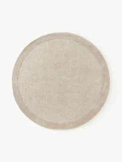 Rond laagpolig vloerkleed Kari^Westwing Collection Outlet