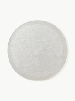 Rond laagpolig vloerkleed Kari^Westwing Collection Outlet