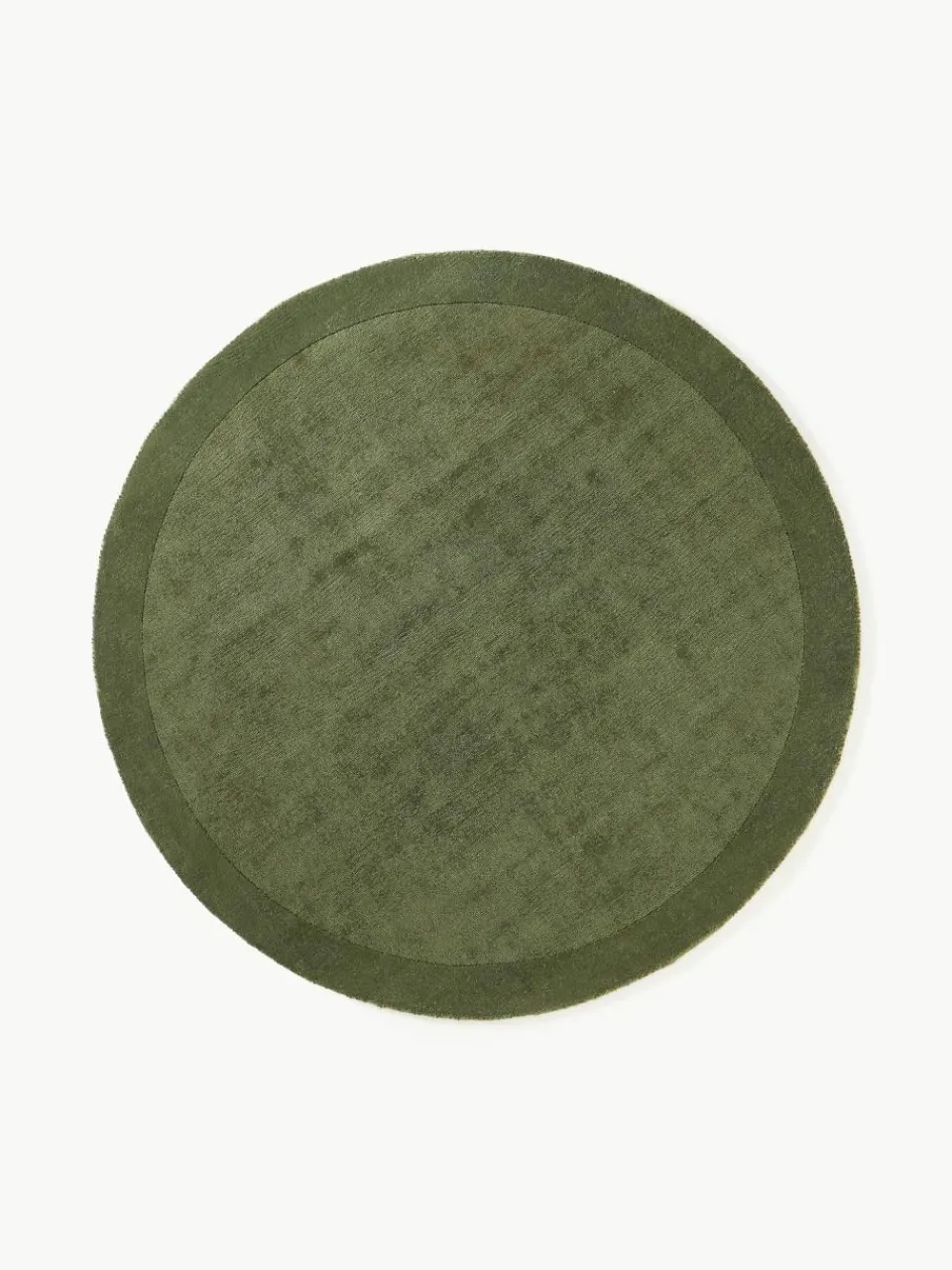 Rond laagpolig vloerkleed Kari^Westwing Collection New