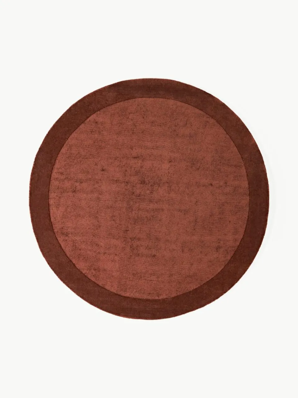 Rond laagpolig vloerkleed Kari^Westwing Collection New