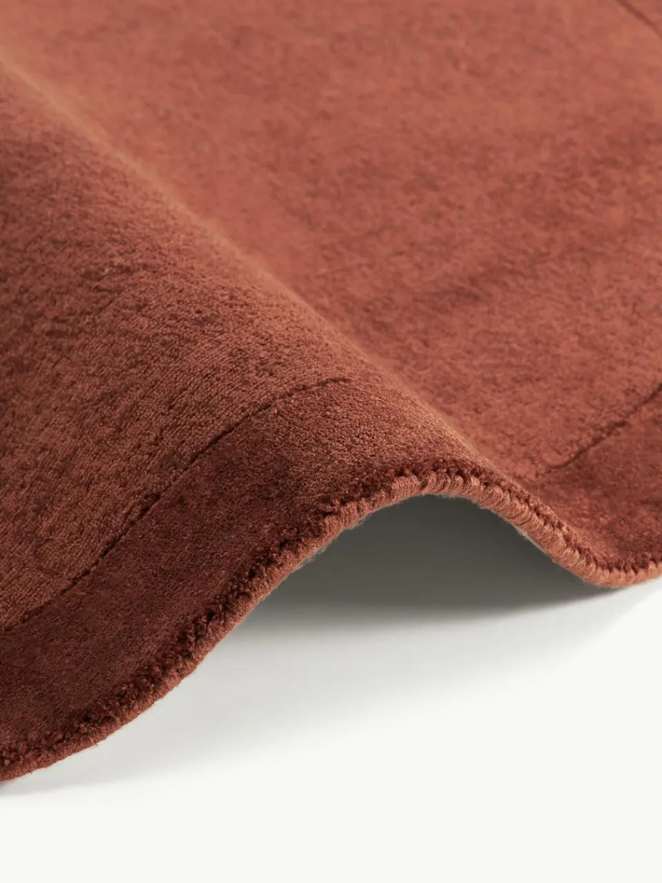 Rond laagpolig vloerkleed Kari^Westwing Collection New