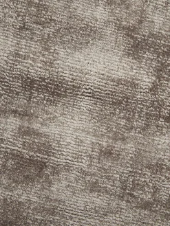 Rond viscose vloerkleed Jane, handgeweven^Westwing Collection Online