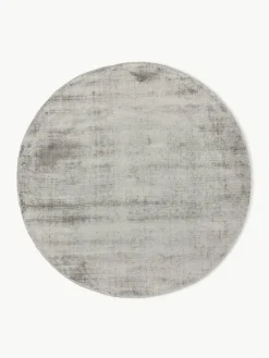 Rond viscose vloerkleed Jane, handgeweven^Westwing Collection Discount