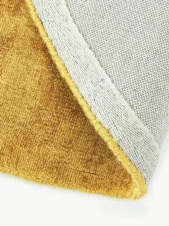 Rond viscose vloerkleed Jane, handgeweven^Westwing Collection Discount