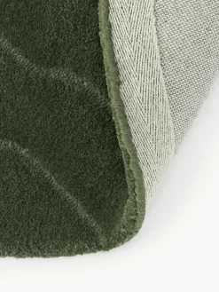 Rond wollen vloerkleed Aaron, handgetuft^Westwing Collection Hot