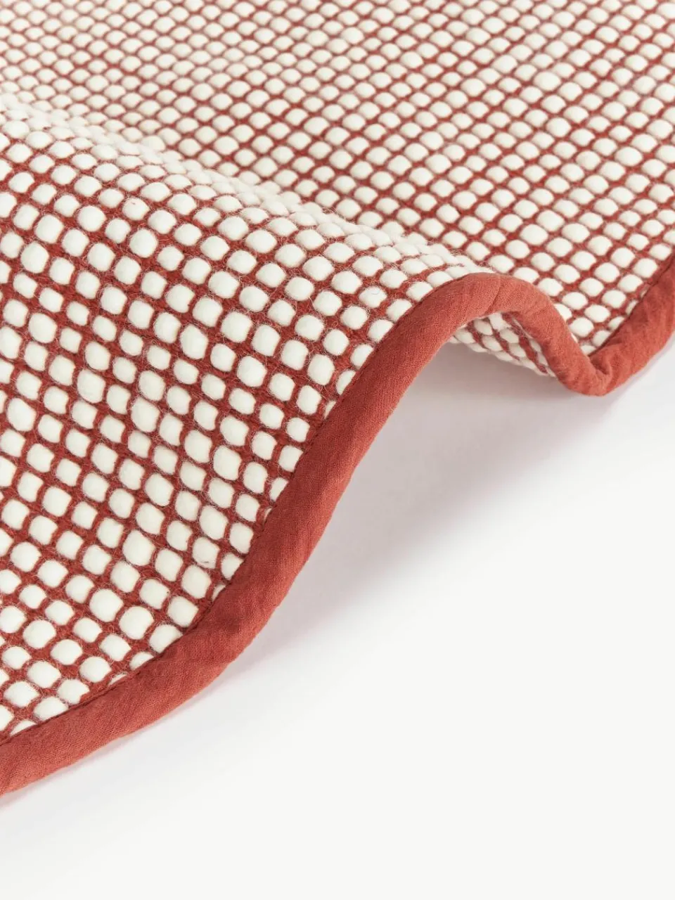 Rond wollen vloerkleed Amaro, handgeweven^Westwing Collection Outlet