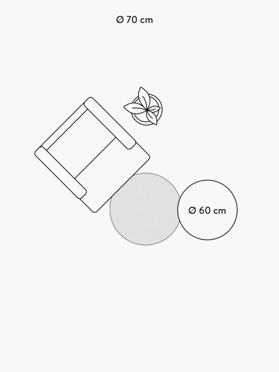 Rond wollen vloerkleed Arch, handgetuft^ferm LIVING Kids Sale