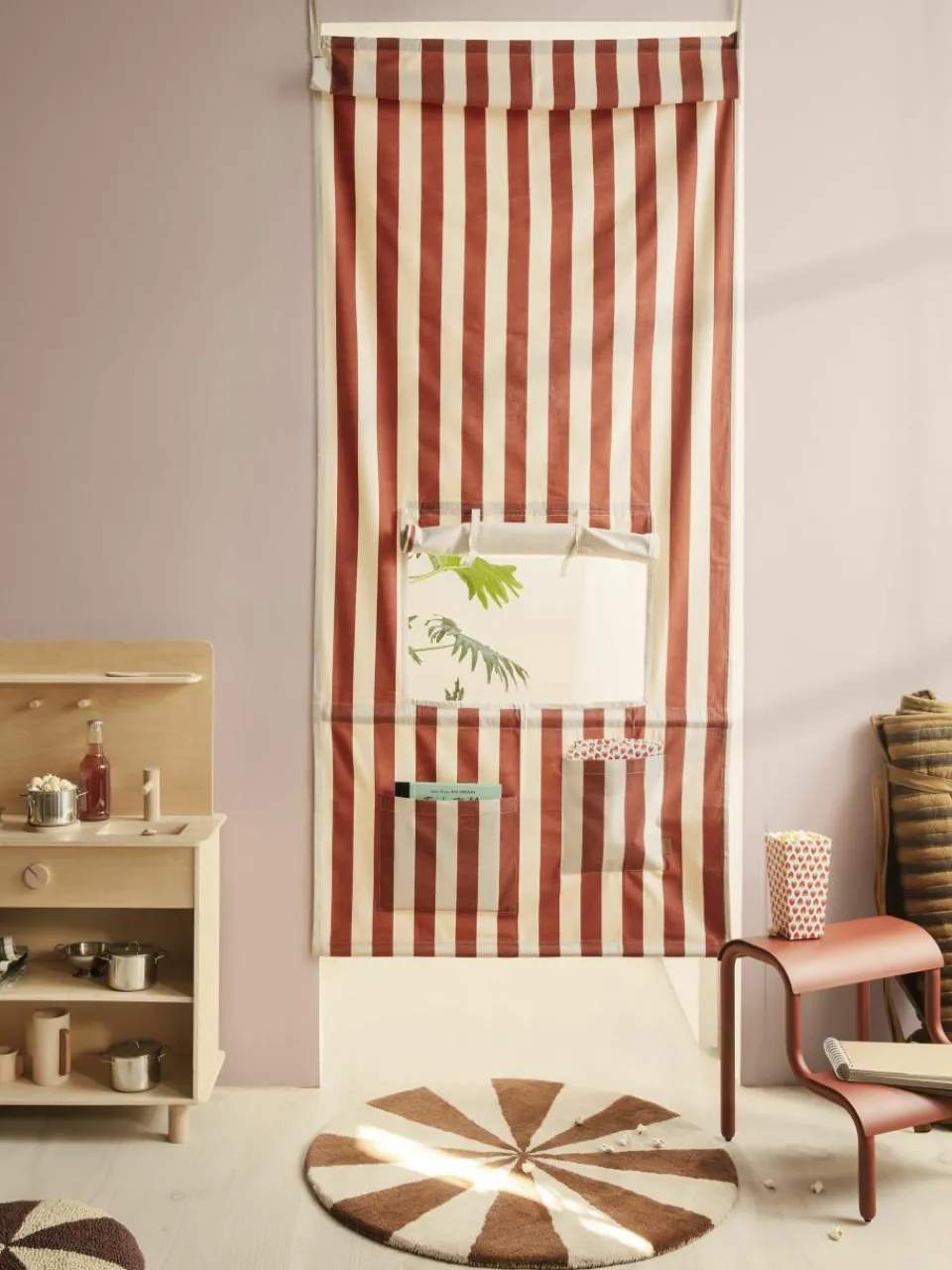 Rond wollen vloerkleed Arch, handgetuft^ferm LIVING Kids Clearance