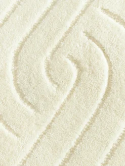 Rond wollen vloerkleed Mason, handgetuft^Westwing Collection Online