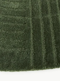 Rond wollen vloerkleed Mason, handgetuft^Westwing Collection Hot