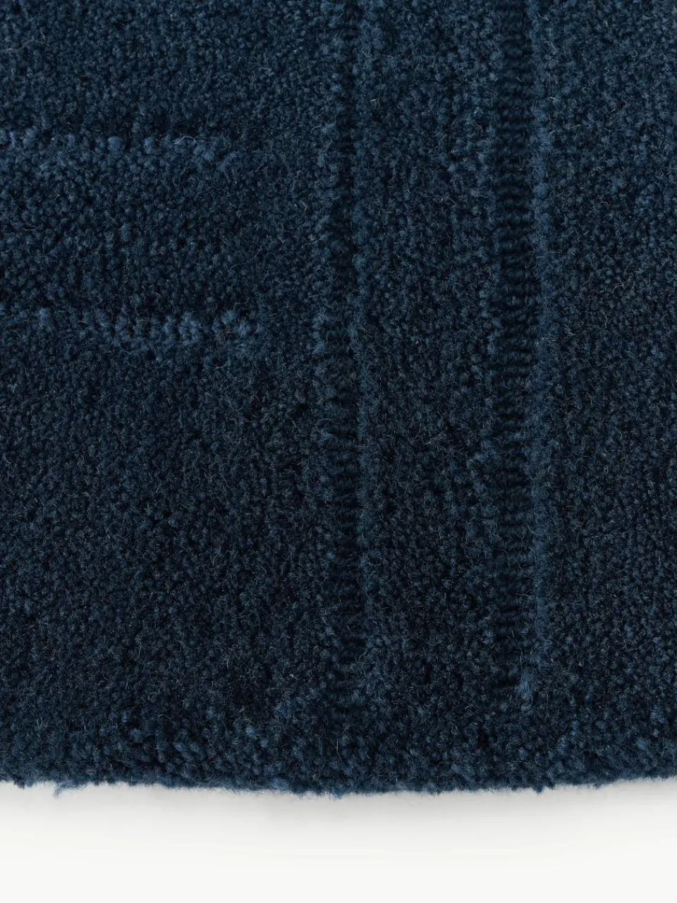 Rond wollen vloerkleed Mason, handgetuft^Westwing Collection Online