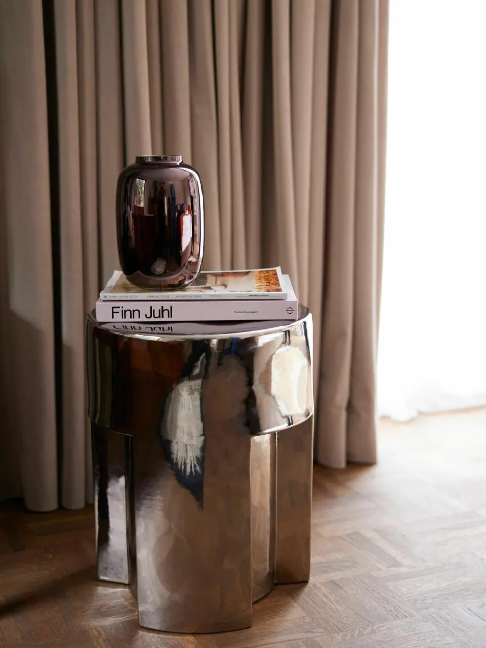 Ronde bijzettafel Argent^HKLIVING Sale