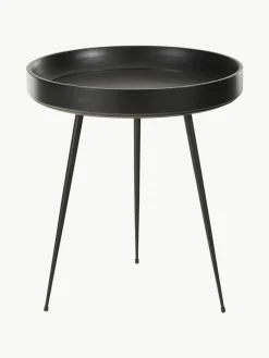 Ronde bijzettafel Bowl van mangohout^Mater Online