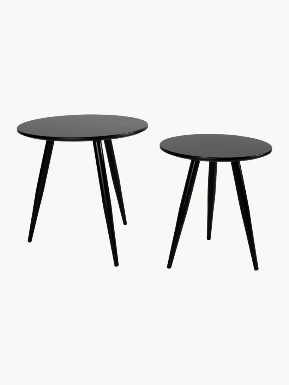 Ronde bijzettafel Colette, 2-delig^Westwing Best
