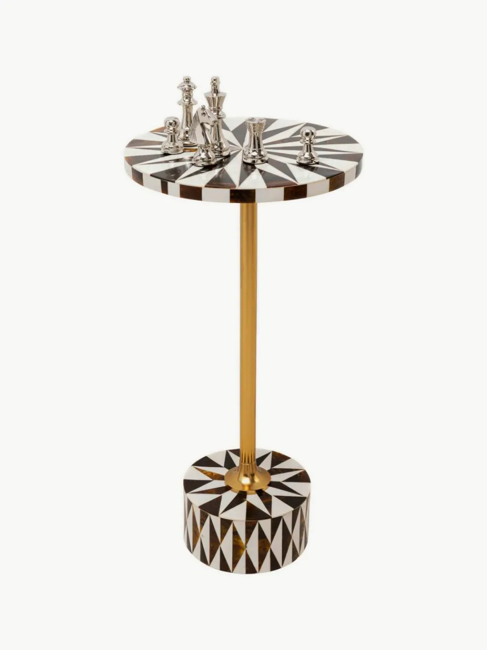 Ronde bijzettafel Domero, handgemaakt^Kare Design New