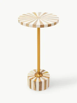 Ronde bijzettafel Domero, handgemaakt^Kare Design Best