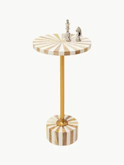 Ronde bijzettafel Domero, handgemaakt^Kare Design Best