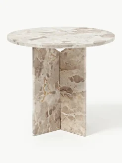 Ronde bijzettafel Jasmia van marmer^Bloomingville Sale