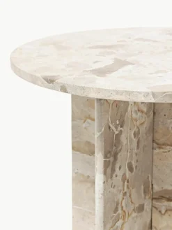 Ronde bijzettafel Jasmia van marmer^Bloomingville Sale