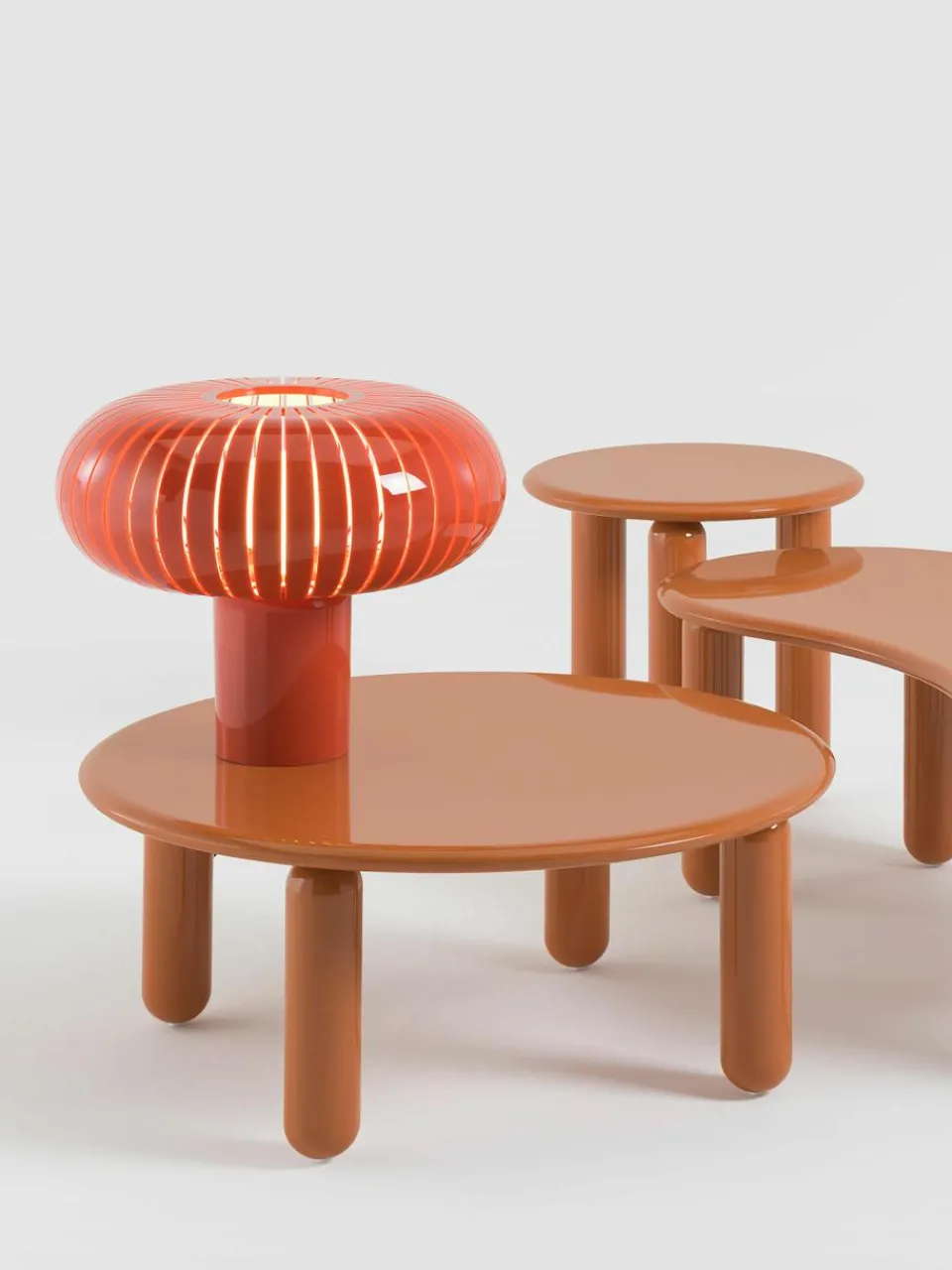 Ronde bijzettafel Undique Mas^Kartell Hot