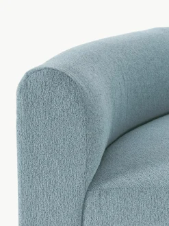 Ronde bouclé hoekmodule Sofia^Westwing Collection Best