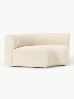 Ronde bouclé hoekmodule Sofia^Westwing Collection Discount
