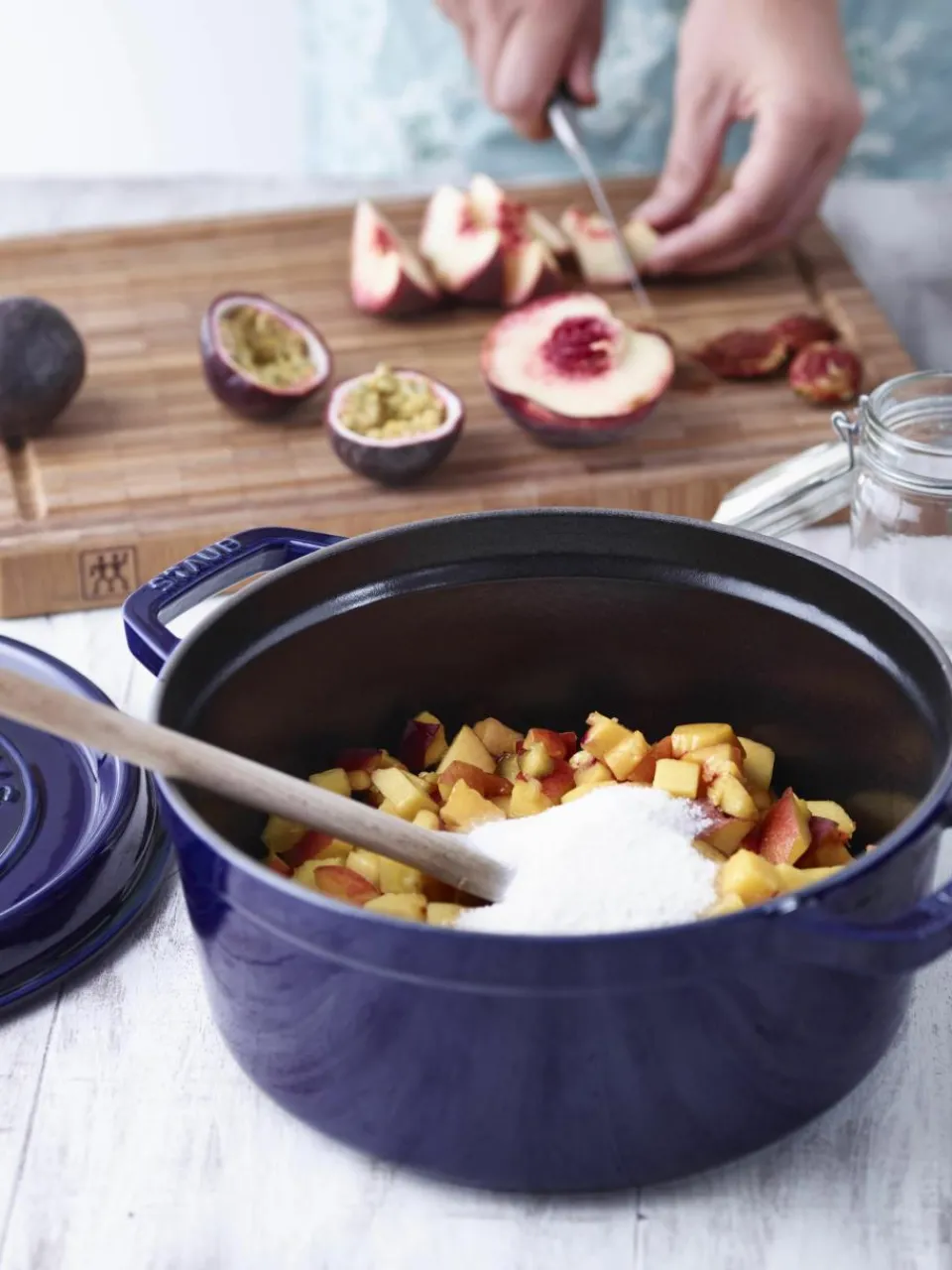 Ronde braadpan La Cocotte uit gietijzer^Staub Discount