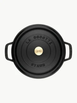 Ronde braadpan La Cocotte uit gietijzer^Staub Best