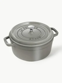 Ronde braadpan La Cocotte uit gietijzer^Staub Discount