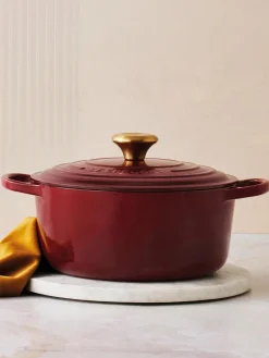 Ronde braadpan Signature Collection van gietijzer^LE CREUSET New
