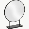 Ronde decoratieve staande spiegel Libia^Westwing Clearance