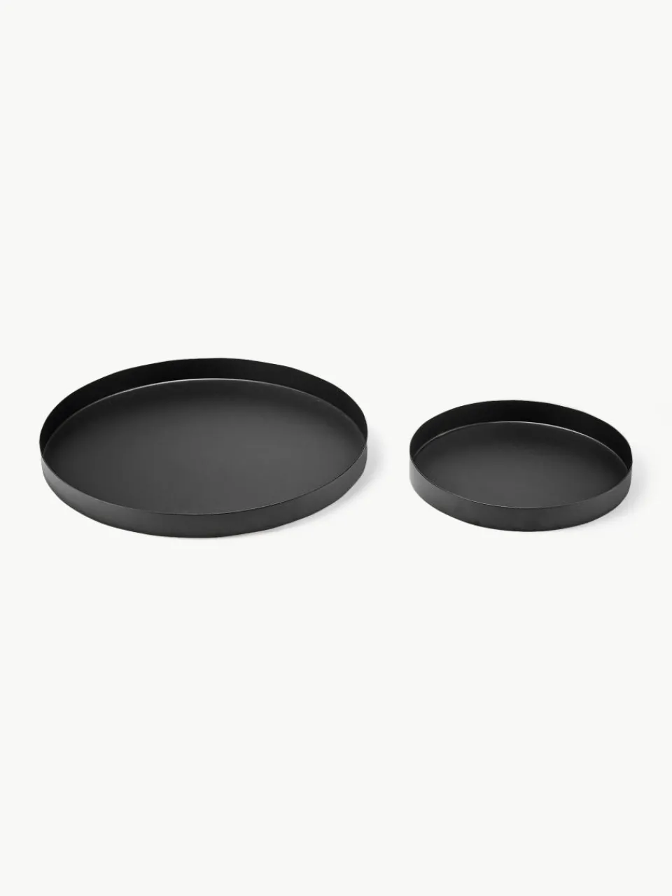 Ronde dienbladen Aurora , set van 2^ladelle Outlet