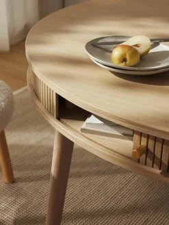 Ronde eettafel Calary met opbergruimte, Ø 120 cm^Westwing Collection Sale