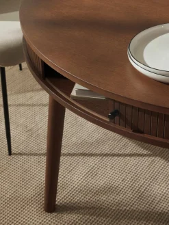 Ronde eettafel Calary met opbergruimte, Ø 120 cm^Westwing Collection Discount