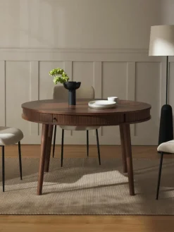 Ronde eettafel Calary met opbergruimte, Ø 120 cm^Westwing Collection Discount