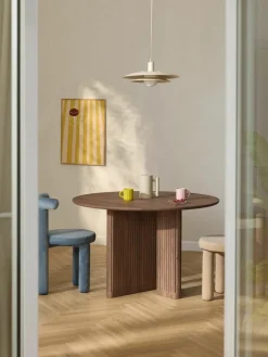 Ronde eettafel Jolka van eikenhout, Ø 120 cm^Westwing Collection Sale