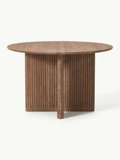 Ronde eettafel Jolka van eikenhout, Ø 120 cm^Westwing Collection Sale