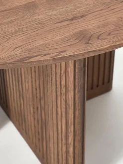 Ronde eettafel Jolka van eikenhout, Ø 120 cm^Westwing Collection Sale